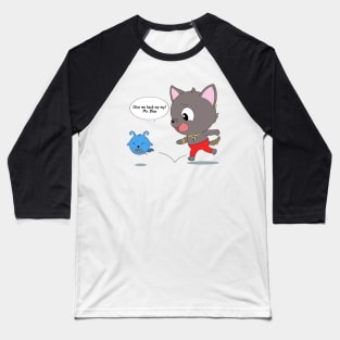 Kitten Villager (2021) Baseball T-Shirt